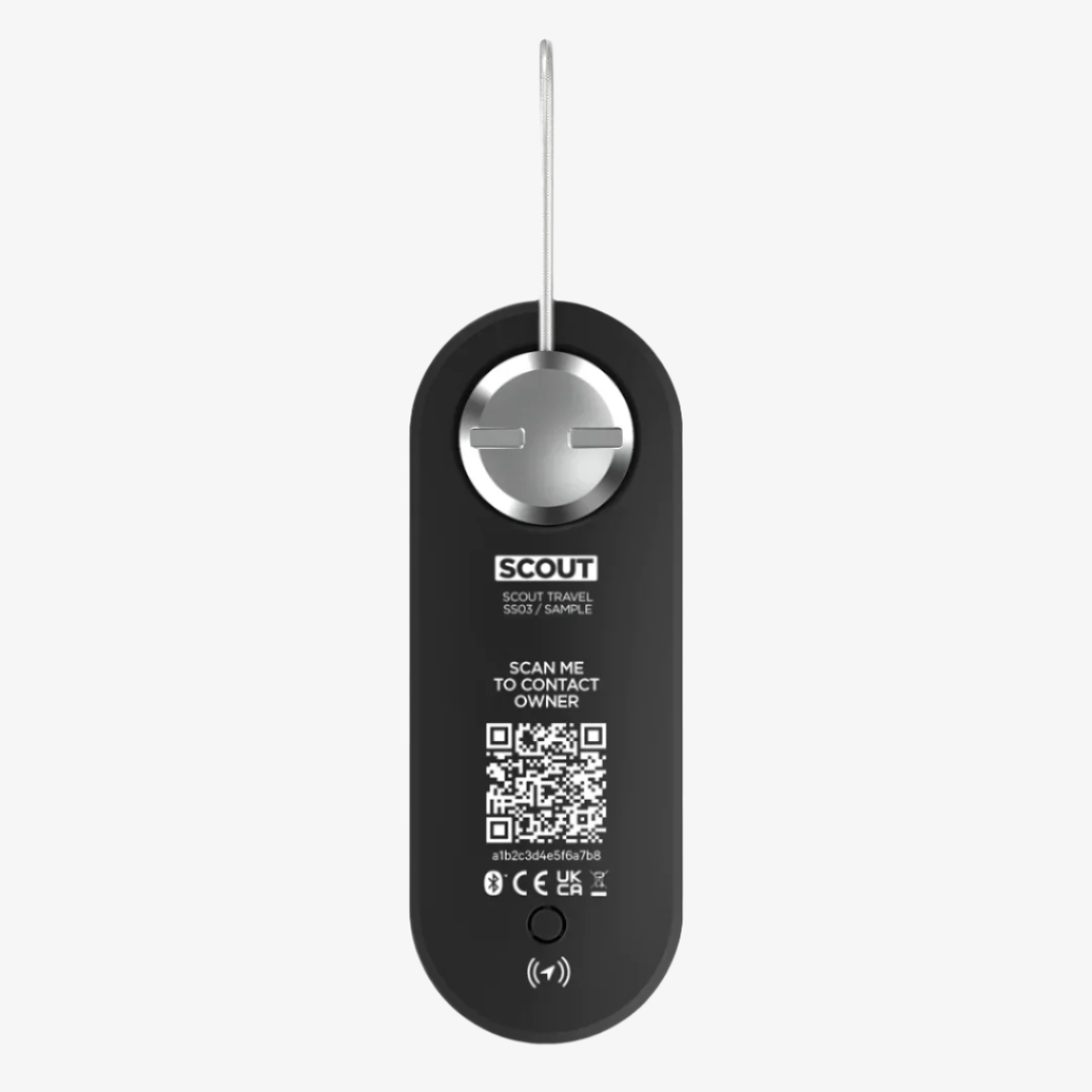 Black Air Tags for Luggage