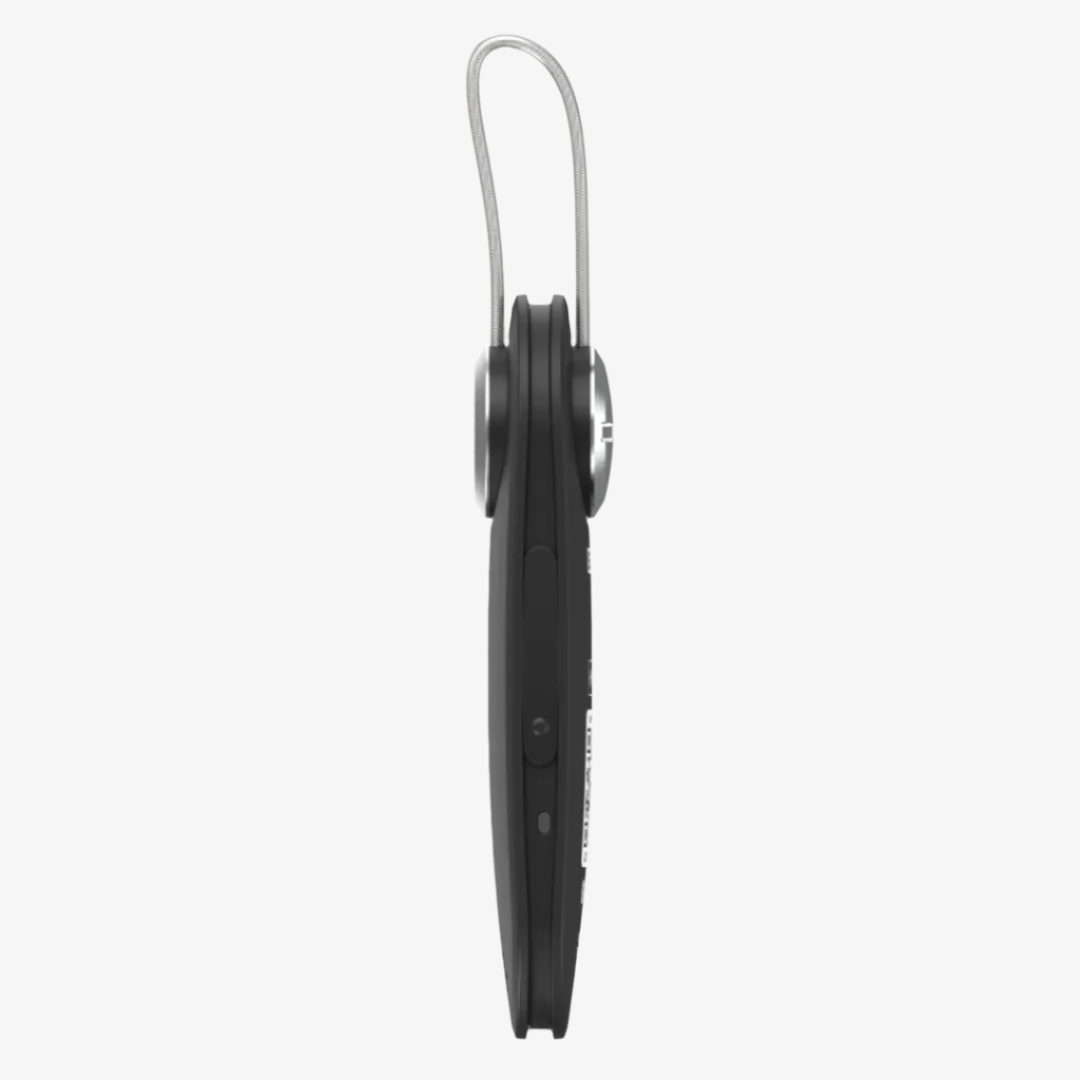 Black GPS Luggage Tag
