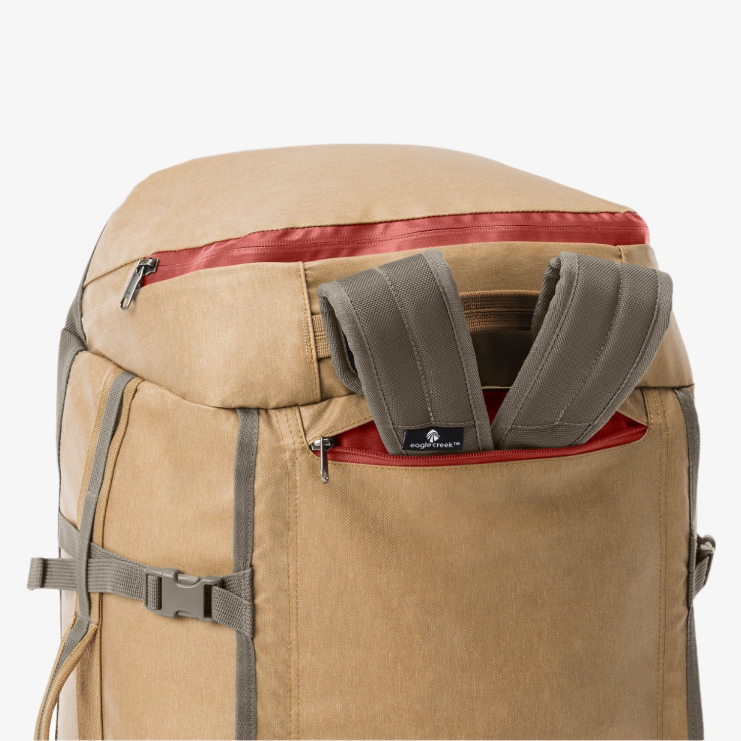Stowaway Backpack Straps Detail