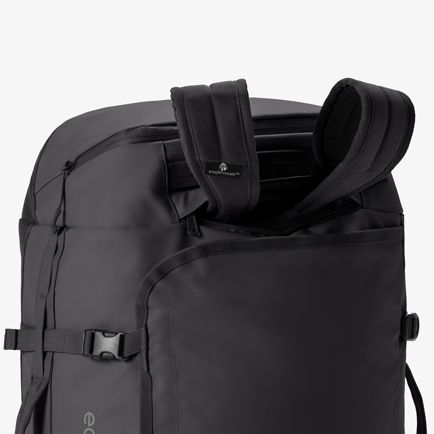 Black Duffle Bag With Backpack Straps Eagle Creek