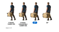 Black 2 Wheeled Luggage Eagle Creek