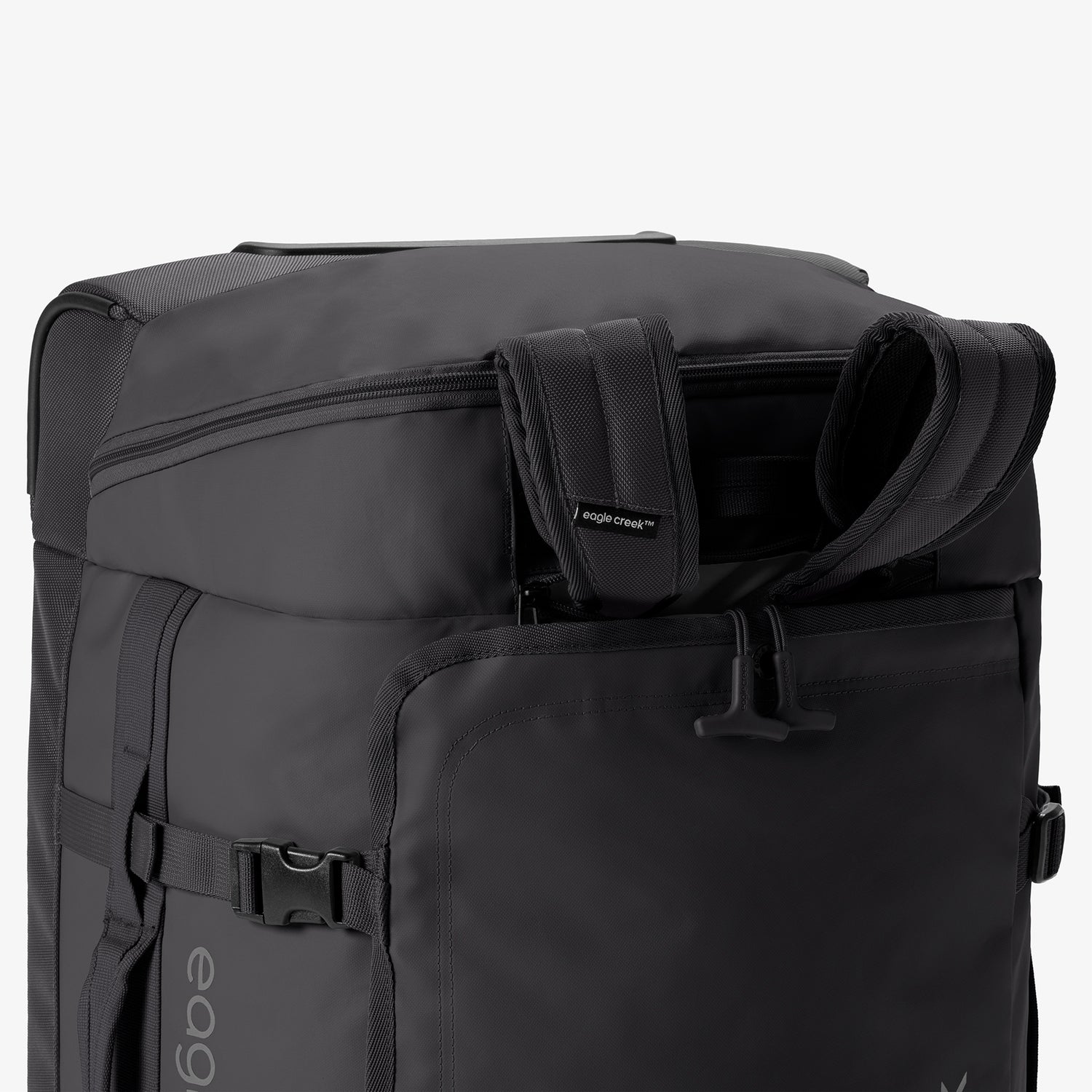 Black Luggage With Backpack Straps Eagle Creek