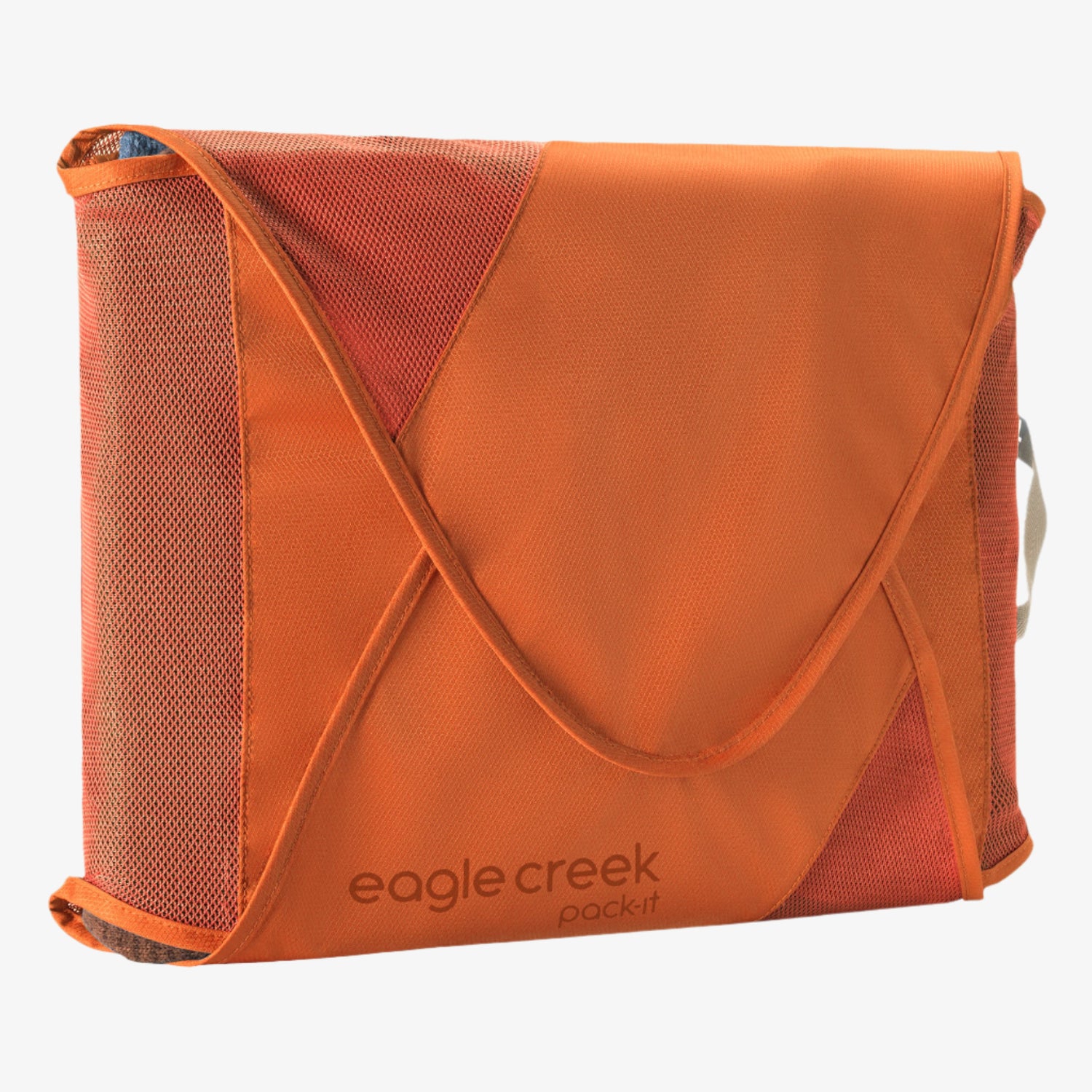 Mandarin Orange Folding Garment Bag