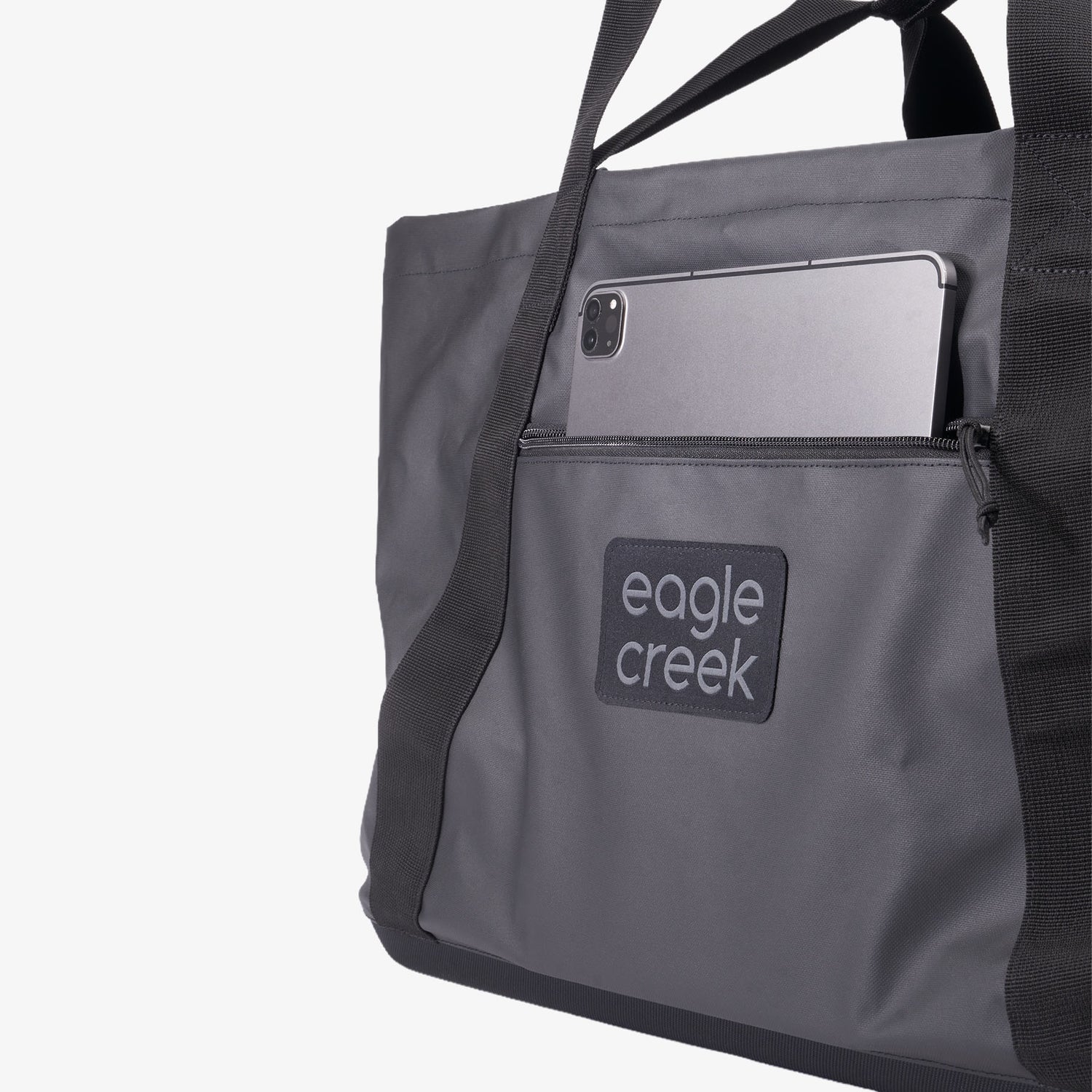 Large Tote Bag Black Eagle Creek