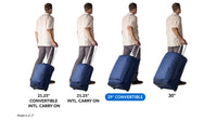 Black Convertible 29 Wheeled Luggage