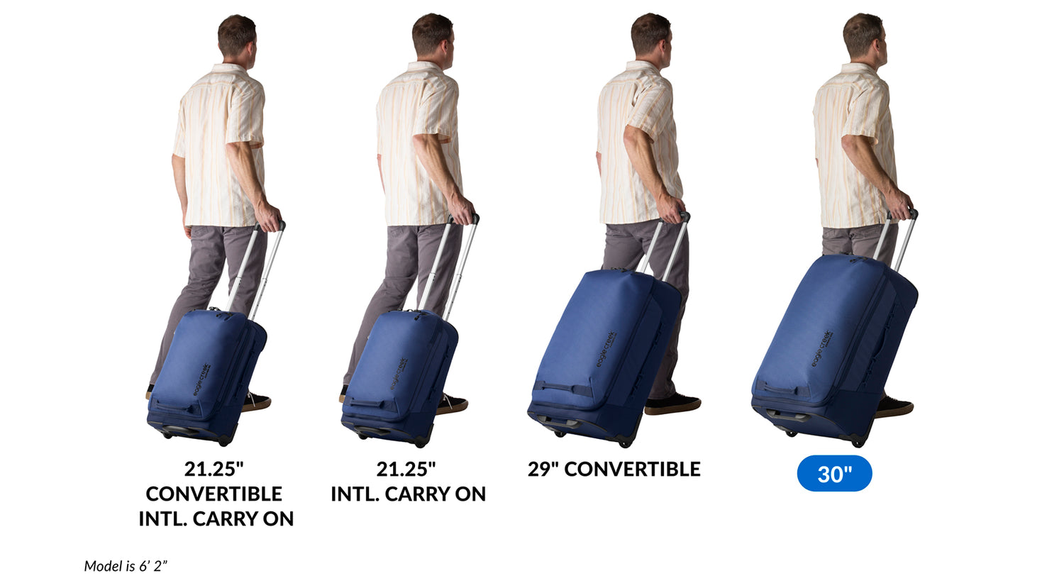 Black Extra Large Luggage with 2 Wheels