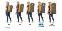 Black Large Duffel Bag with Wheels Eagle Creek