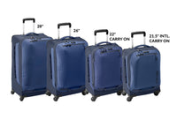 Black International Carry On Luggage Size