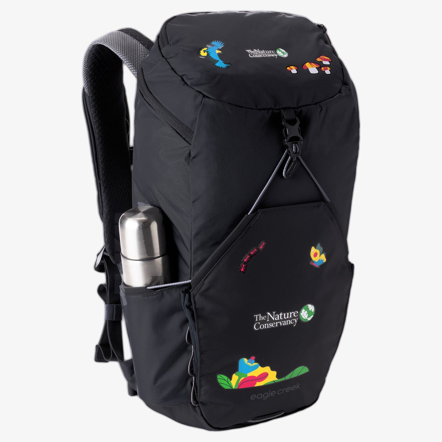 The Nature Conservancy x Eagle Creek Black Hiking Backpack