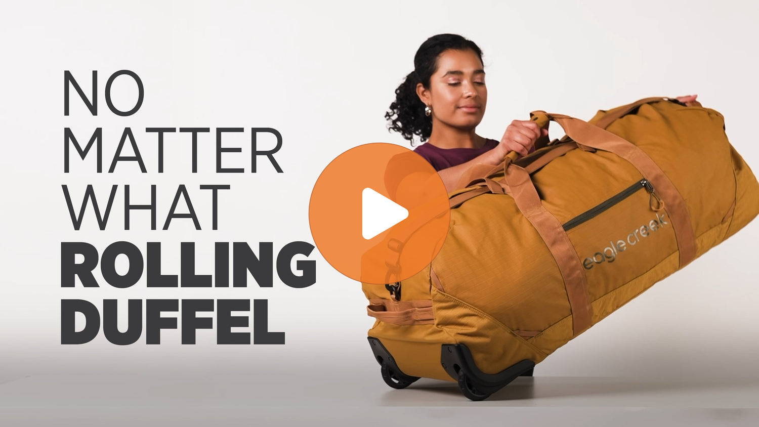 No Matter What Travel Duffel Bags Product Video